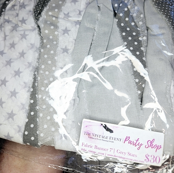 Fabric Banner - Picture 3 of 3